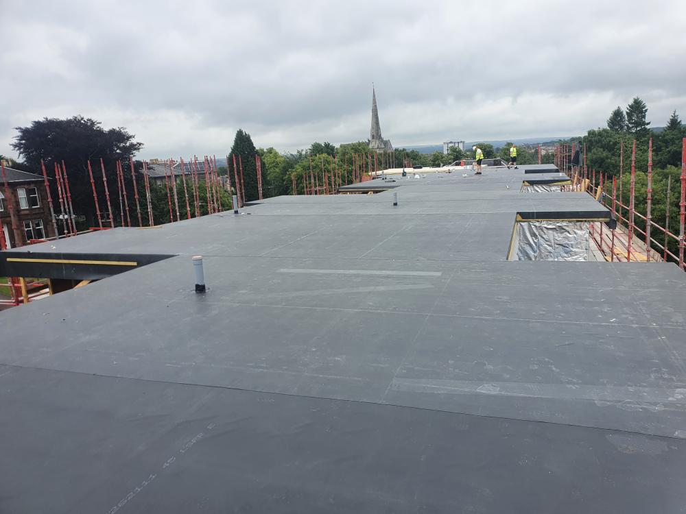 Commercial Rubber Roofing  - 
