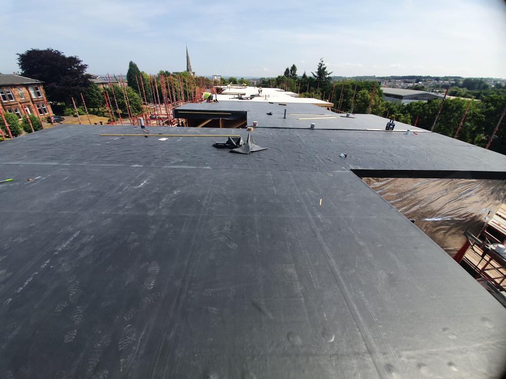 Commercial Rubber Roofing  - 